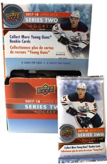 2017-18 Upper Deck Series 2 Retail - Paquets