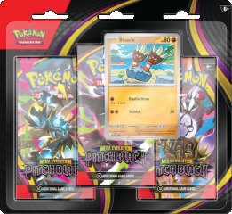 2026 Pokemon Me05 Pitch Black: 3 Packs Blister