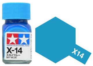 Tamiya Émail - X-14 Sky Blue