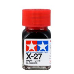Tamiya Émail - X-27 Clear Red