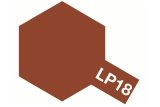 Tamiya Lacquer Paint Lp-18 Dull Red / Peinture Laque Rouge Terne