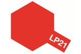 Tamiya Lacquer Paint Lp-21 Italian Red / Peinture Laque Rouge Italien