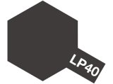 Tamiya Lacquer Paint Lp-40 Metallic Black / Peinture Laque Noir Métallisé