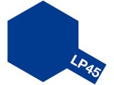 Tamiya Lacquer Paint Lp-45 Racing Blue / Peinture Laque Bleu Voiture de Course