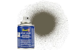 Revell Peinture en Aérosol Acrylique 100ml: Nato Olive Mat / olive mat OTAN