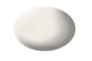 Revell Peinture Acrylique Aqua Color 18ml: White Mat / Blanc Mat
