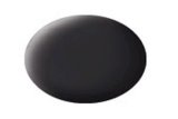 Revell Peinture Acrylique Aqua Color 18ml: Tar Black Mat / Noir Goudron Mat
