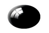 Revell Peinture Acrylique Aqua Color 18ml: Black Gloss / Noir Brillant
