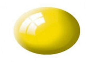Revell Peinture Acrylique Aqua Color 18ml: Yellow Gloss / Jaune Brillant