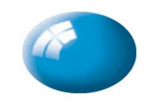 Revell Peinture Acrylique Aqua Color 18ml: Light Blue Gloss / Bleu Clair