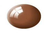 Revell Peinture Acrylique Aqua Color 18ml: Mud Brown Gloss / Brun Argile Brillant