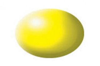 Revell Peinture Acrylique Aqua Color 18ml: Luminous Yellow Silk / Jaune Voyant Satiné