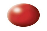 Revell Peinture Acrylique Aqua Color 18ml: Fiery Red Silk / Rouge Feu Satiné