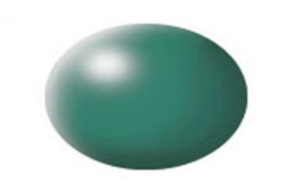 Revell Peinture Acrylique Aqua Color 18ml: Patina Green Silk / Vert Patine Satiné