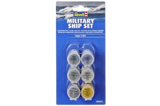 Revell Aqua Color Sets: Military Ship Set / ensemble couleur aqua navire militaire