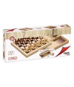 Jeu D'Échecs 3 en 1 