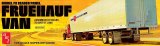 AMT - Fruehauf Beaded Van Trailer 1/25