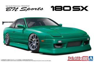 Aoshima Tuned Car #100 BN Sports RPS 13 Nissan 180 SX 1996 1/24