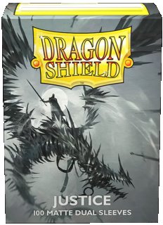 Dragon Shield: Sleeves Dual Matte Justice 100ct