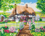 Crystal Art Kit - Rose Cottage