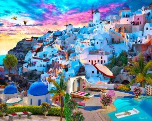 Figured Art - Paysage De Grèce