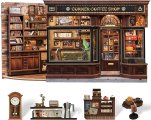 Cute Bee DIY Miniature House Corner Coffee Shop