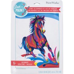 PaintWork - Colorful Horse 
