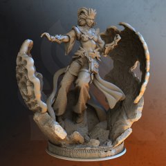 Tiefling Sultan's Sorceress - Inaya