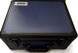 EvoRetro Graded Card Storage Box Heavy Duty 3 Rangées Bleu