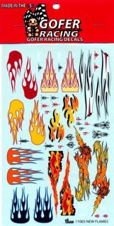 New Flames Decal Sheet