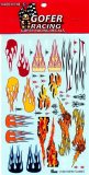 New Flames Decal Sheet