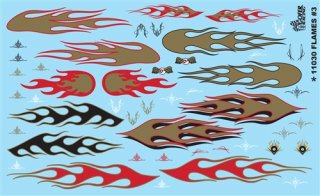 Gofer Decal Sheet - Flames 3