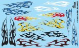 Gofer Racing Decals - Cool Flames