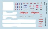 Gofer Racing Decals - Butch Leal Dart Decal Sheet