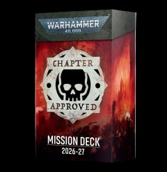 Game Workshop Warhammer 40,000 Sceau Capitulaire Pile de Mission (FR) 2026-27
