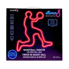 Incredible Play Illumin 8 Neon Tireur de Basket-Ball