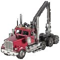 Metal Earth - Western Star 4900SF Log Truck