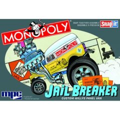 MPC - Monopoly Jail Breaker Custom Willys Panel Van Snap Kit 1/25
