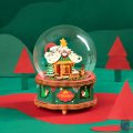 Boite de Musique en Bois/DIY Wooden Music Box - Christmas Town