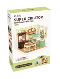 Rolife Super Creator Farmhouse Kitchen 126 PCS
