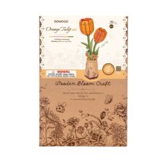 Robotime Rowwod - Orange Tulip Flowers