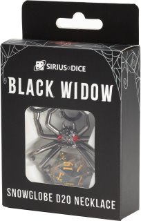 SD Black Widow D20 Necklace
