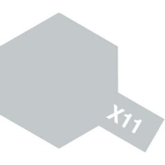 X-11 Argent Chromé Métallisé