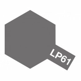 Tamiya Laquer Paint LP-61 Metallic Gray / Peinture Laque Gris Métallique