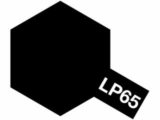 Tamiya Laquer Paint LP-65 Rubber Black / Peinture Laque Noir Pneu