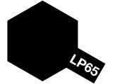 Tamiya Laquer Paint LP-65 Rubber Black / Peinture Laque Noir Pneu