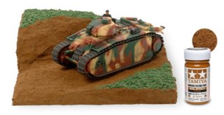 Tamiya Diorama Texture Paint (Soil Effect - Brown)