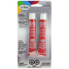 Testors - Colle à modèle réduit en paquet de 2