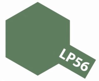 Tamiya Lacquer Paint Lp-56 Dark Green 2 / Peinture Laque Vert Foncé 2