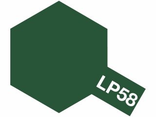 Tamiya Lacquer Paint Lp-58 Nato Green / Peinture Laque Vert Nato